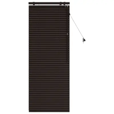 vidaXL Venecijanska žaluzija Temno rjava 65 x 160 cm 35 mm
