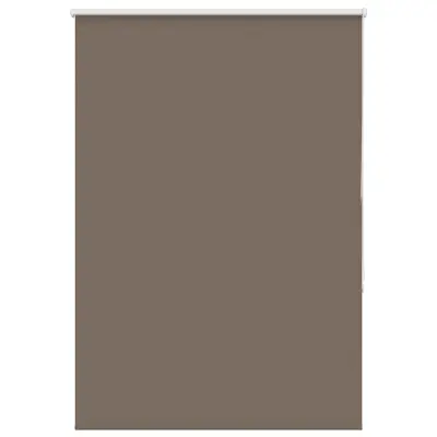 vidaXL Zatemnitvena rolo senčila kavne barve 90x175 cm, širina blaga 85,7 cm, poliester
