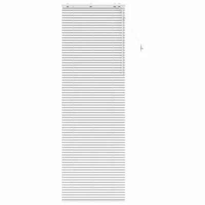 vidaXL Venecijanska žaluzija Bela 85 x 250 cm 35 mm