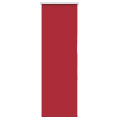 vidaXL Rolo zavesa zatemnitvena rdeča 40x150 cm širina blaga 35,7 cm poliester