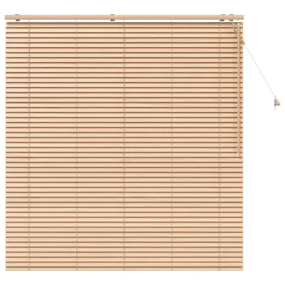 vidaXL Venecijanska žaluzija Videti kot hrast 155 x 160 cm 35 mm