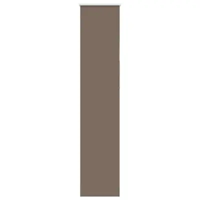 vidaXL Zatemnitvena rolo senčila kavne barve 40x210 cm, širina blaga 35,7 cm, poliester