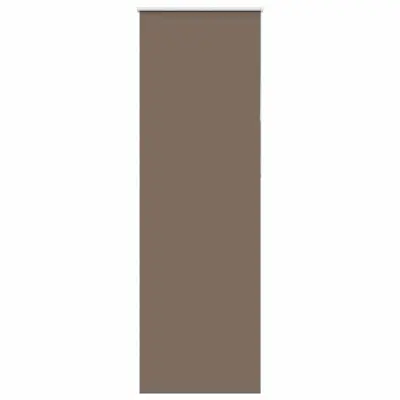 vidaXL Zatemnitvena rolo senčila kavne barve 65x230 cm, širina blaga 60,7 cm, poliester