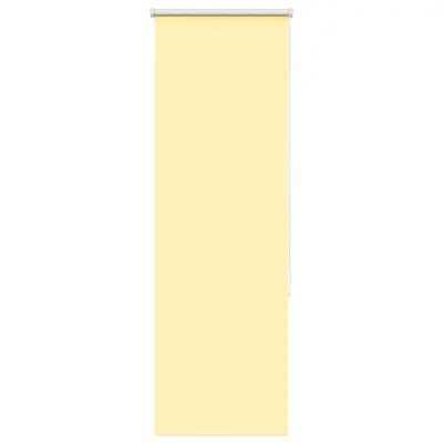 vidaXL Rolo zavesa zatemnitvena rumena 40x150 cm širina blaga 35,7 cm poliester