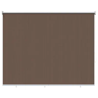 vidaXL Zunanja rolo zavese z blokiranjem UV žarkov 90 % Taupe HDPE