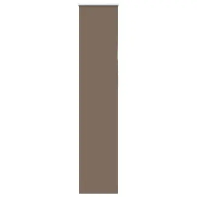 vidaXL Zatemnitvena rolo senčila kavne barve 45x230 cm, širina blaga 40,7 cm, poliester