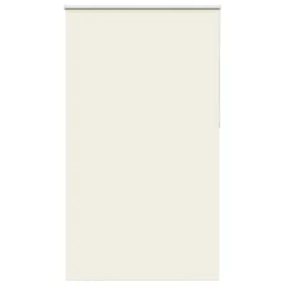 vidaXL Zatemnitvena rolo senčila umazano bela 135x230 cm, širina blaga 131,6 cm, poliester