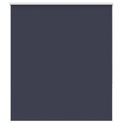 vidaXL Zatemnitvena rolo senčila mornarsko modra 130x130 cm, širina blaga 126,6 cm, poliester