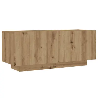 vidaXL Nočna omarica Artisan hrast 100x35x40 cm inženirski les