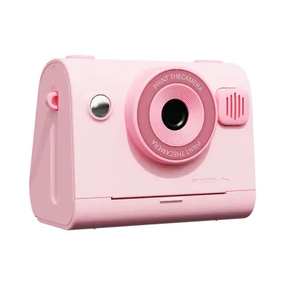 Fotoaparat z neposrednim tiskanjem, 48MP, 2.4-palčni IPS zaslon Pink
