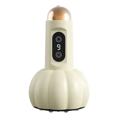 Prenosni polnilni vakuumski masažer z 9-stopenjskim sesanjem Beige
