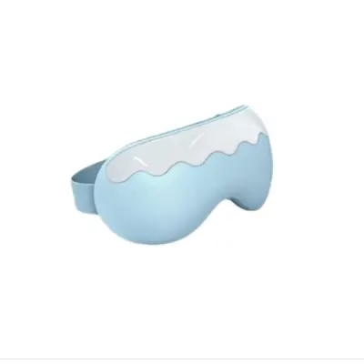 Toplo-hladen masažer za oči z vibracijo in Bluetooth glasbo Blue