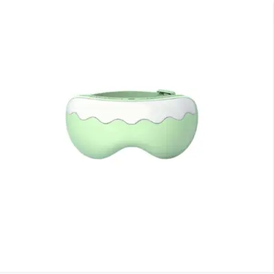 Toplo-hladen masažer za oči z vibracijo in Bluetooth glasbo Green