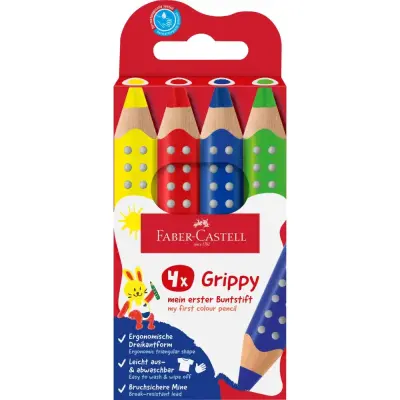 Barvice faber-castell grippy jumbo 1/4