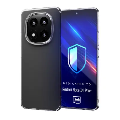 OVITEK 3MK CLEAR ZA TELEFON REDMI NOTE 14 PRO+ ZAŠČITA Z VIS.