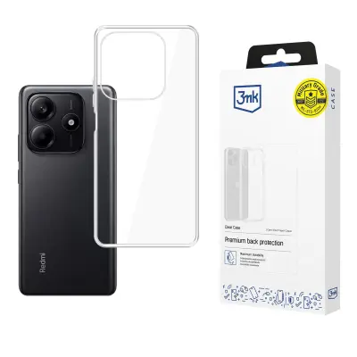3MK CLEAR CASE OVITEK ZA REDMI NOTE 14 5G VISOKO KAKOVOSTNA TPU ZAŠČITA