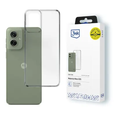 3MK CLEAR CASE TPU OVITEK ZA MOTOROLA MOTO G55 5G PROZORNA ZAŠČITA