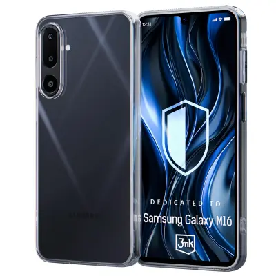 OVITEK 3MK CLEAR ZA TELEFON SAMSUNG GALAXY M16 5G ZAŠČITA S POLNO