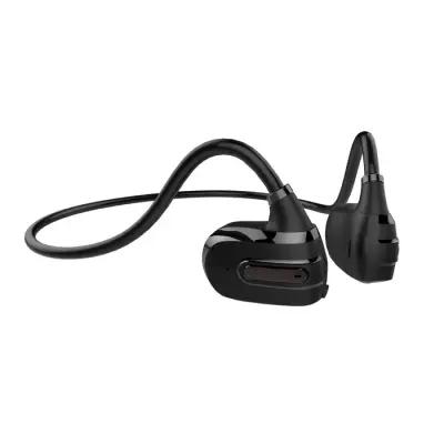 Muvit, Brezžične slušalke Bluetooth 5.2 AIRLIGHT z zračnim vodenjem, Črna