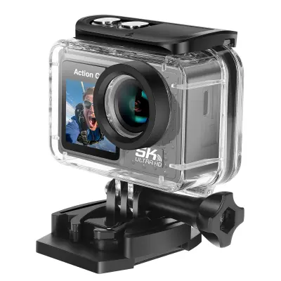 Ultra HD 5K športna kamera GoPro 24MP vodotesna do 30 m z dvojnim zaslonom