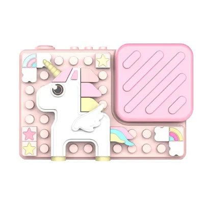 Digitalni otroški fotoaparat 18MP Unicorn z mini igrami in filtri