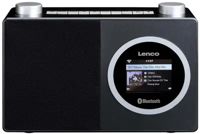 Internetni radio z barvnim zaslonom 2.4" Bluetooth 5.0 DIR-70
