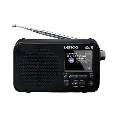 Prenosni DAB+ FM radio Bluetooth TFT 2.4" PDR-036