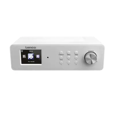 Internetna FM radio z barvnim zaslonom 2,4" WiFi RDS Budilka z Dvojno Alarmom