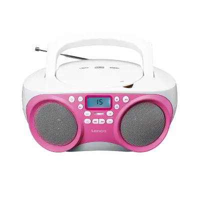 Radio Stéréo FM USB priključek z CD/MP3 predvajalnikom in teleskopsko anteno