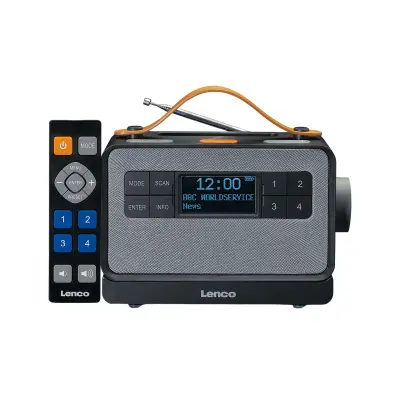 Prenosni radio DAB+ FM Bluetooth 5.0 z LCD zaslonom velikosti 2,75"
