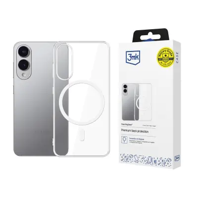 3MK ZAŠČITNI OVITEK TPU ZA SAMSUNG GALAXY S25 EDGE PROZORNA MAGCASE