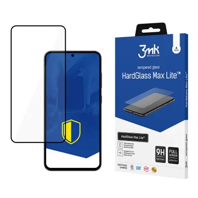 3MK KALJENO STEKLO ZA SAMSUNG GALAXY S25+ HARDGLASS MAX LITE POPOLNA ZAŠČITA