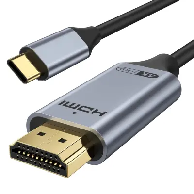 USB-C na HDMI kabel 4K 60Hz, 2m, Ultra HD video prenos za prenosnik, telefon in TV, plug & play | USBCX