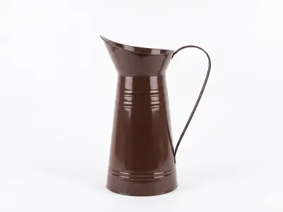 vaza kovinska Mondex Roger 27x17x38,5cm čokoladna 1kos