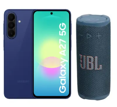 SAMSUNG GALAXY A27 128GB BLUE + JBL GRIP BL