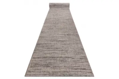 Preproga v videzu sisala SION 5302 Melange plosko t 80  kanje črna 80x430 cm