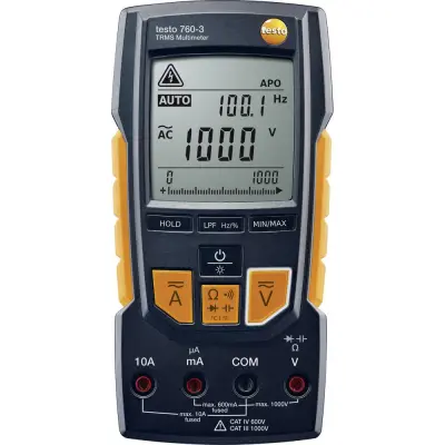 Ročni multimeter, digitalni testo 760-3 kalibracija narejena po delovnih standardih