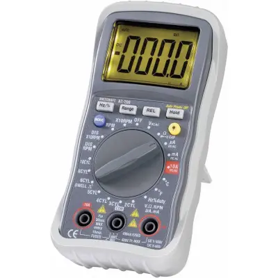 Ročni multimeter, digitalni VOLTCRAFT AT-200 kalibracija narejena po: delovnih standardih