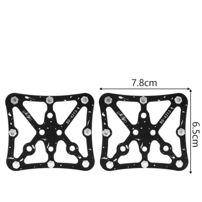 Hitri adapter za ravne pedalke – CNC aluminijasta širša platforma