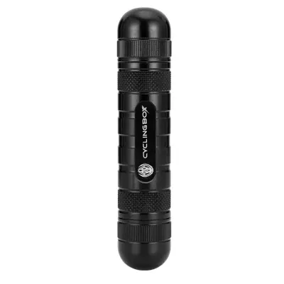 Komplet za popravilo brezzračnih pnevmatik z aluminijastim etuijem Black