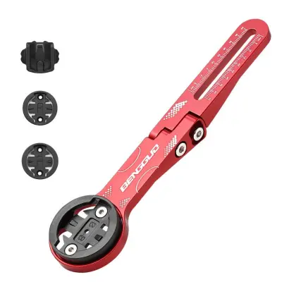 Enodelni nosilec za števec kolesa — spredaj v sredini, aluminij Red