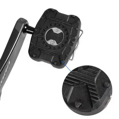 Adapter za cestne pedale - nylon in zlitina, protizdrsen, enostaven