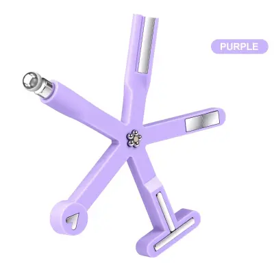 8-v-1 magnet za mačje oko nohte — močan magnet za hitre učinke Purple