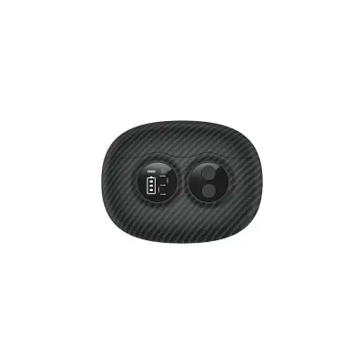 Električni strižnik nohtov USB-C z LED in karbonskim ohišjem Black