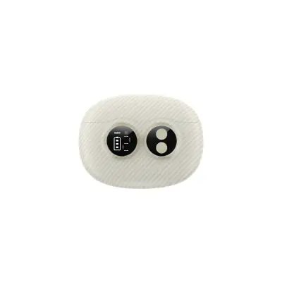 Električni strižnik nohtov USB-C z LED in karbonskim ohišjem White