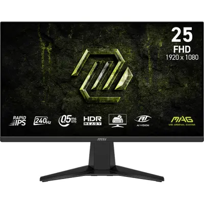 Monitor MSI MAG 255F X24 62,2 cm (24,5"), 1920x1080, Rapid IPS, 240 Hz|Gaming