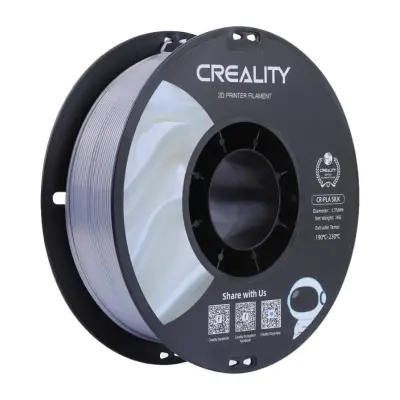 CREALITY FILAMENT CR-SILK PLA ZA 3D TISKANJE SREBRN 1KG ZA MODELE