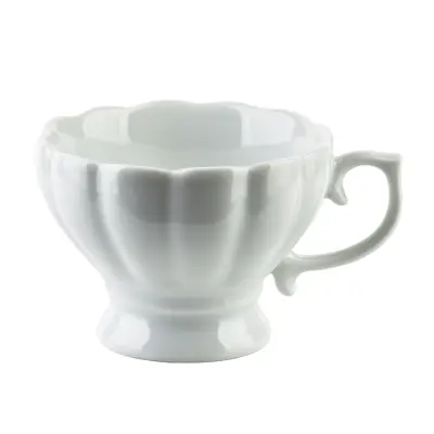 Skodelica porcelan Mondex Basic 8,5x10,5x6 bela 1 kos