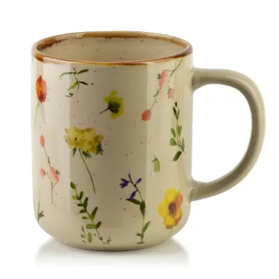 Skodelica porcelan AffekDesign By Mondex Tokka 8,5x12,5x10,5 bela 1kos