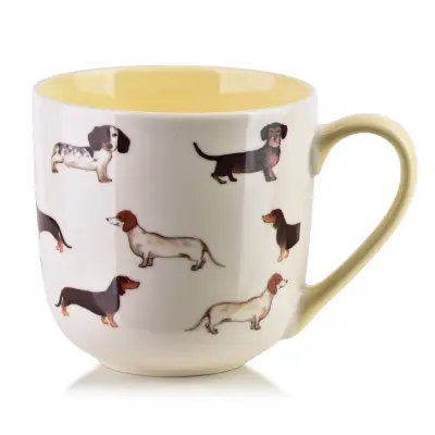 skodelica porcelan Mondex Noah 9,5x13x9,5 rjava 1kos